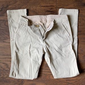 🦌Abercrombie kids khakis size 12